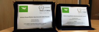 Il Servizio formazione dell’IZSVe premiato al Premio Basile 2016 Il Servizio formazione dell'IZSVe premiato al Premio Basile 2016