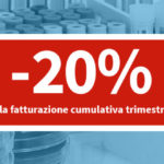 Sconto del 20% su tutte le prestazioni richieste con fatturazione cumulativa trimestrale