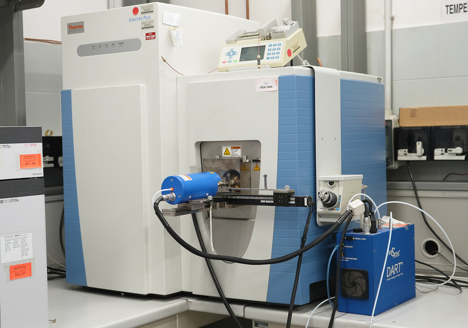 Spettrometria di massa ad alta risoluzione ad introduzione diretta (DART – HRMS)