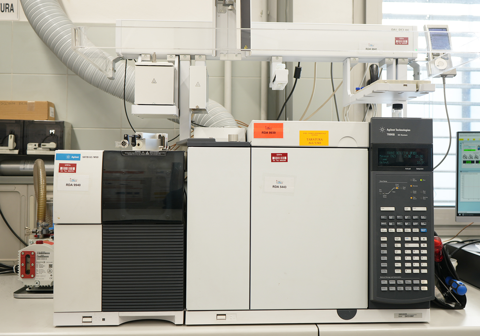 Gas cromatografia (GC-FID e GC-MS)